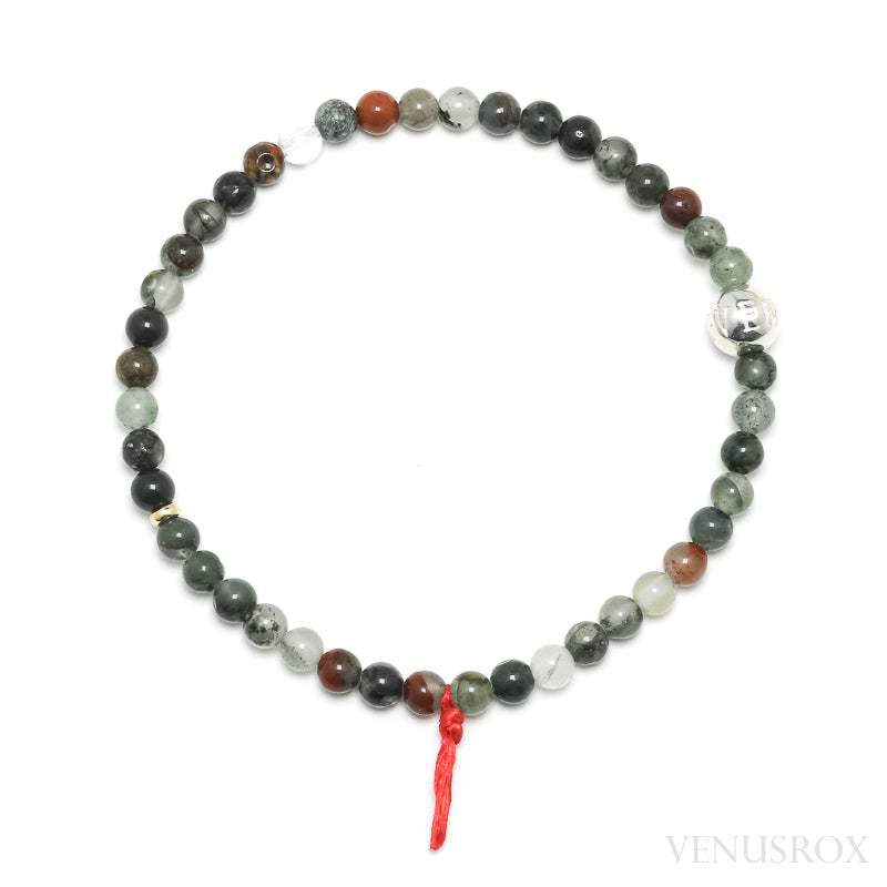 Seftonite (African Bloodstone) Bracelet from South Africa | Venusrox