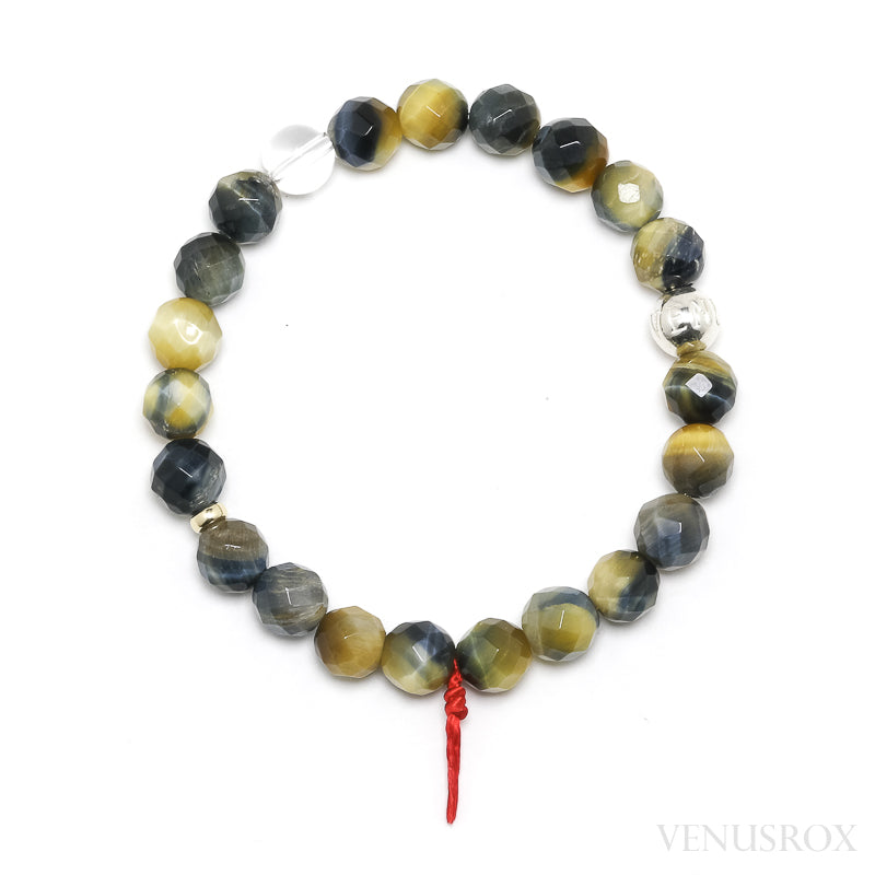 Blonde Tigers Eye with Falcons Eye Bracelet from South Africa | Venusrox