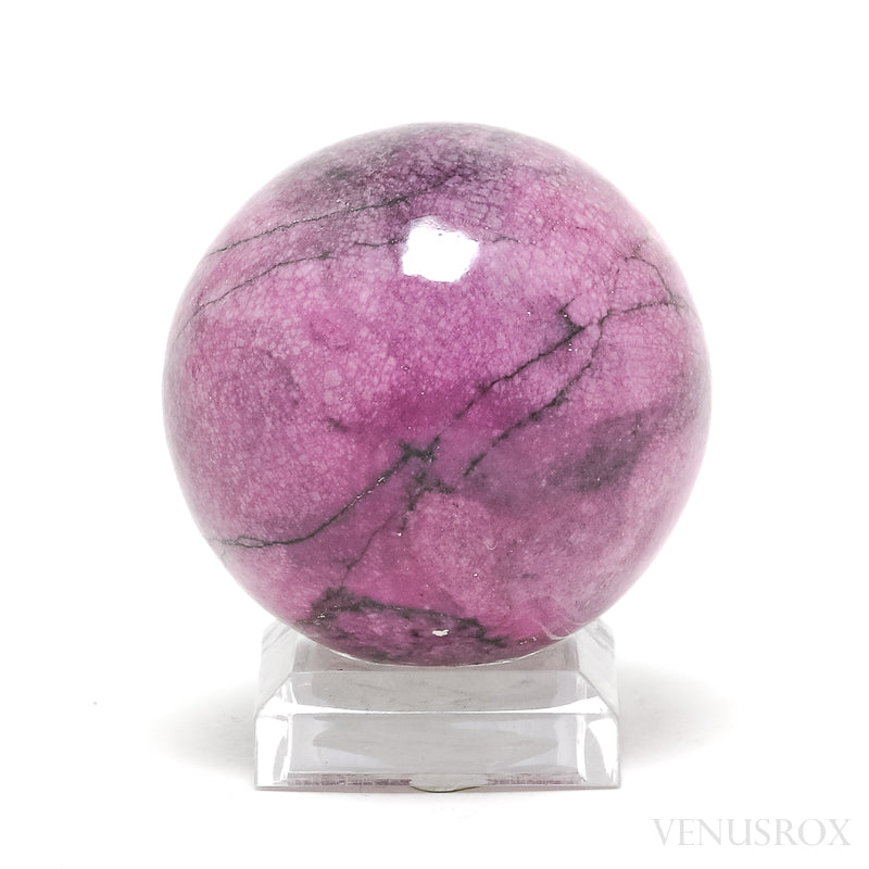 Cobaltoan Calcite Polished Sphere from the Democratic Republic of Congo | Venusrox