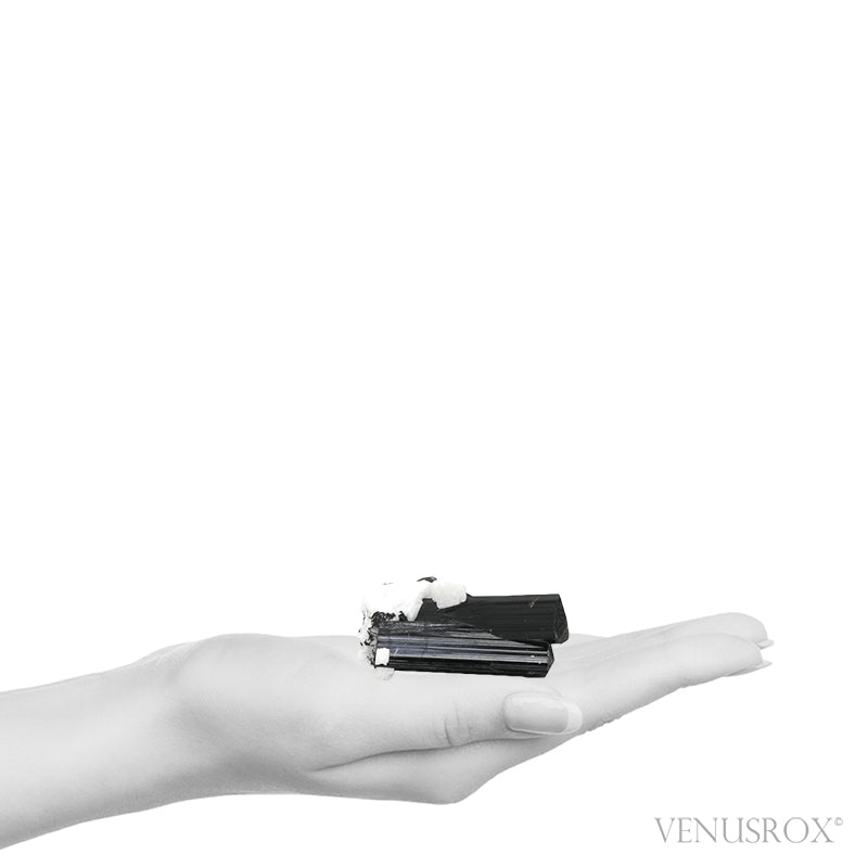 Black/Brown (Dravite) Tourmaline with Albite, Quartz Mica Natural Cluster from Skardu, Gilgit-Baltistan, Pakistan | Venusrox