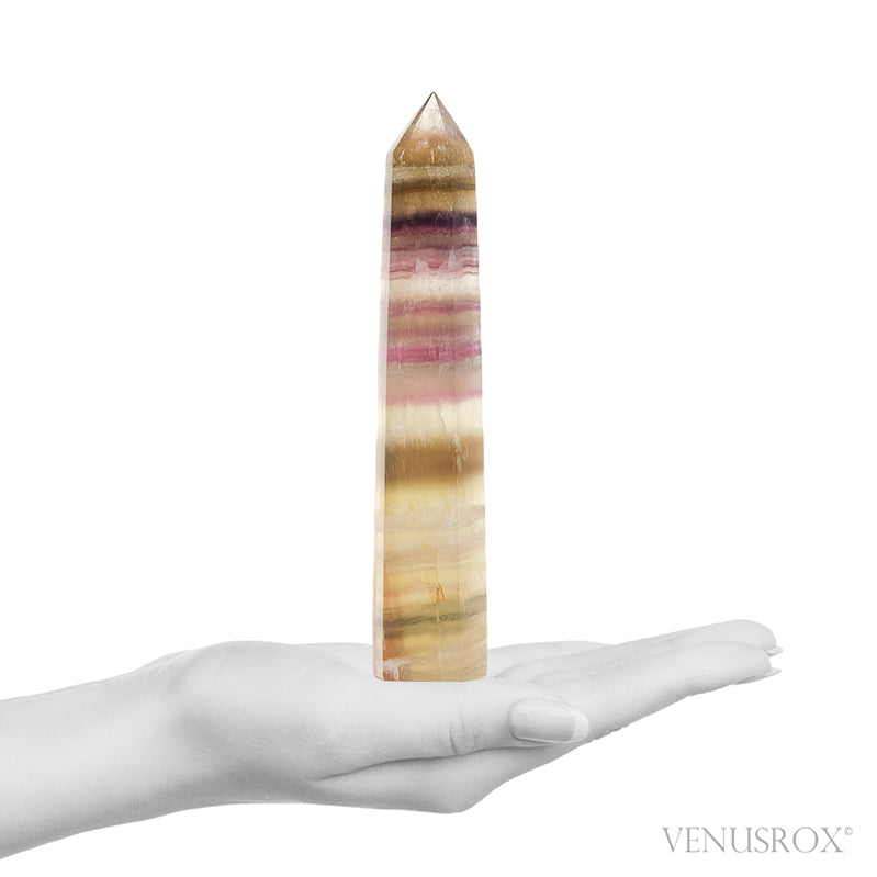 Fluorite Polished Point from Namibia | Venusrox