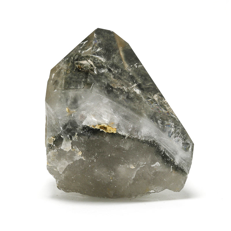 Smoky Lodalite Quartz Natural Point from Brazil | Venusrox