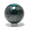 Chrysocolla with Cuprite & Malachite Polished Sphere from the Democratic Republic of Congo | Venusrox