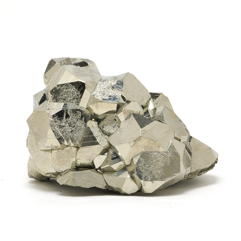 Pyrite Natural Cluster from the Huanzala Mine, Huallanca District, Dos de Mayo Province, Huánuco Department, Peru | Venusrox