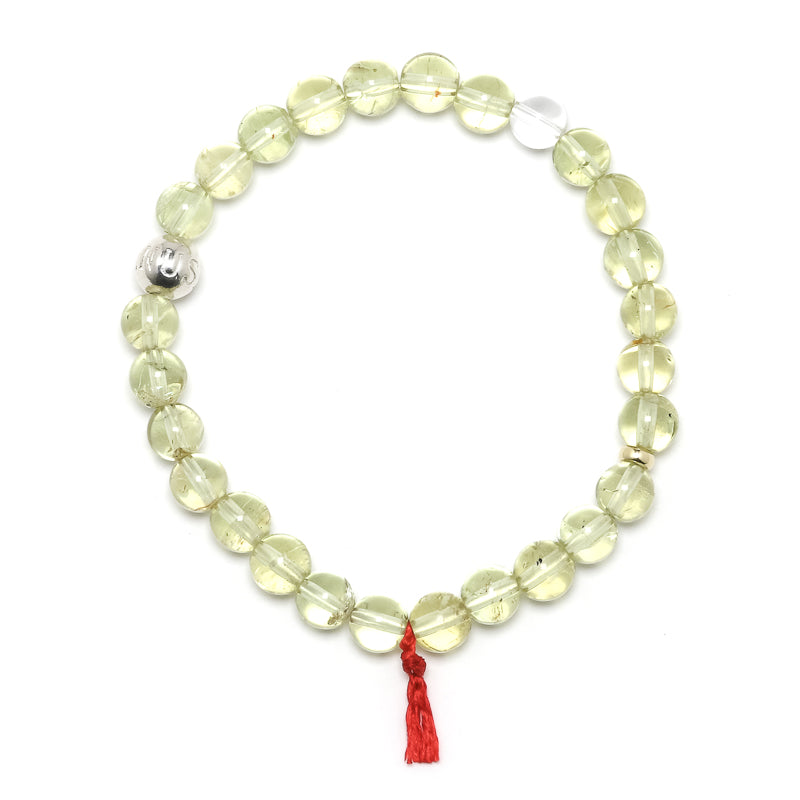 Golden Apatite Bead Bracelet from Mexico | Venusrox