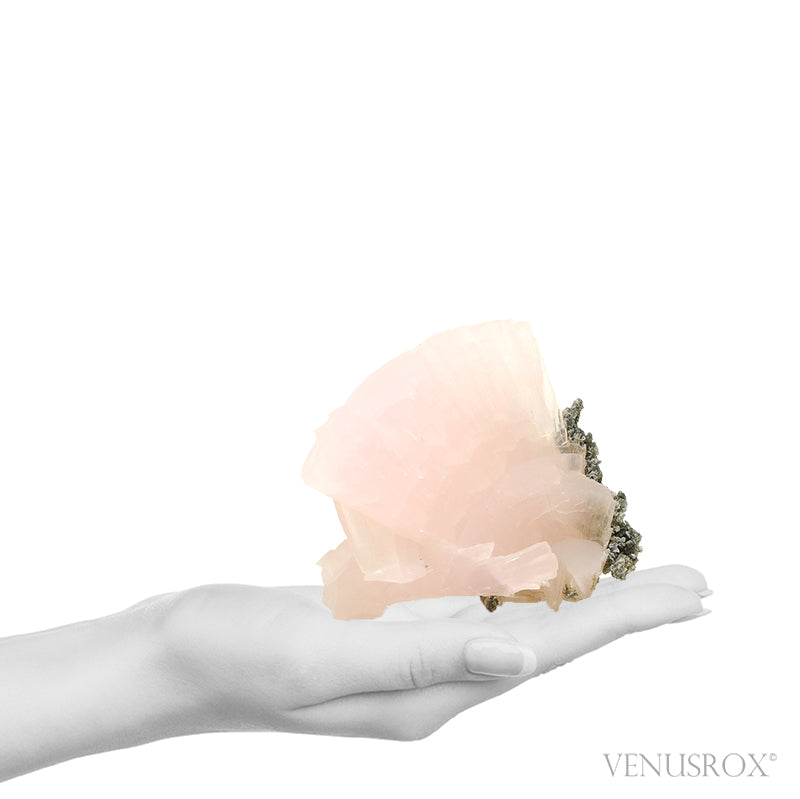 Pink Mangano Calcite Natural Cluster from Huanggangliang, Inner Mongolia Autonomous Region, China | Venusrox