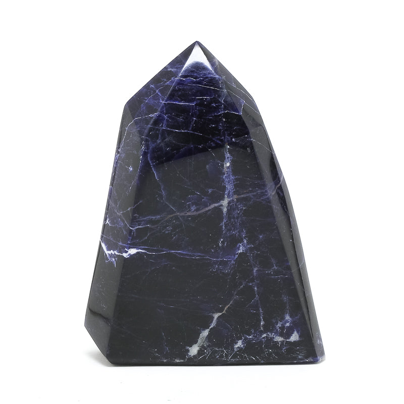 Sodalite Polished Point from Brazil | Venusrox