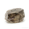 Smoky Quartz with Green & Red Epidote Part Polished/Part Natural Point from Brazil | Venusrox