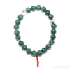 Chrysocolla in Quartz Bracelet from Peru | Venusrox