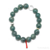 Chrysocolla in Quartz Bracelet from Peru | Venusrox