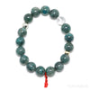 Chrysocolla in Quartz Bracelet from Peru | Venusrox