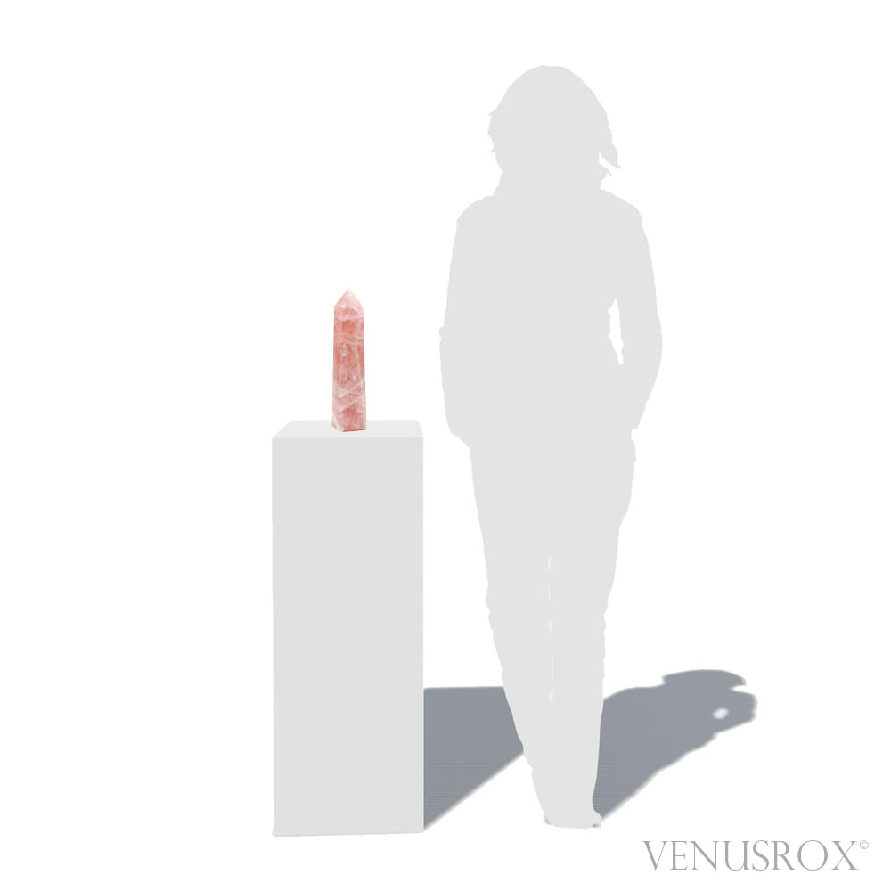Rose Quartz Polished Point from Brazil | Venusrox