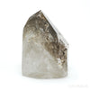 Smoky Phantom Elestial Quartz Part Polished/Part Natural Point from Brazil | Venusrox