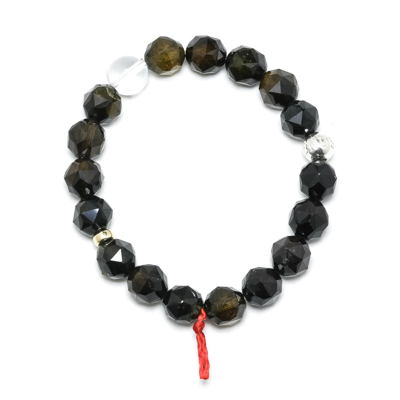 Dravite (Brown Tourmaline) Bracelet from Brazil | Venusrox