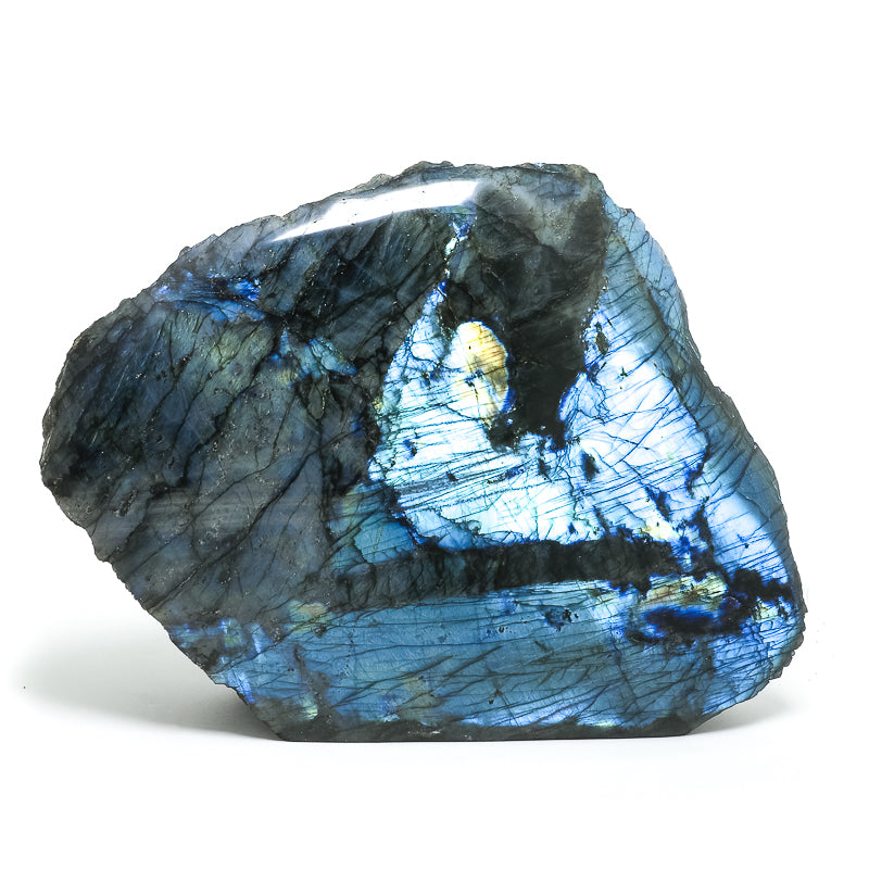 Labradorite Part Polished/Part Natural Freeform from Madagascar | Venusrox