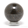 NWA Chondrite Meteorite Polished Sphere from Sahara Desert, North-West Africa | Venusrox