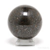 NWA Chondrite Meteorite Polished Sphere from Sahara Desert, North-West Africa | Venusrox