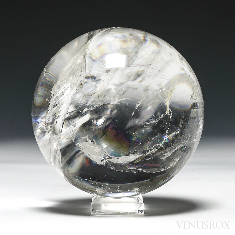 Lemurian Quartz Polished Sphere from Brazil | Venusrox