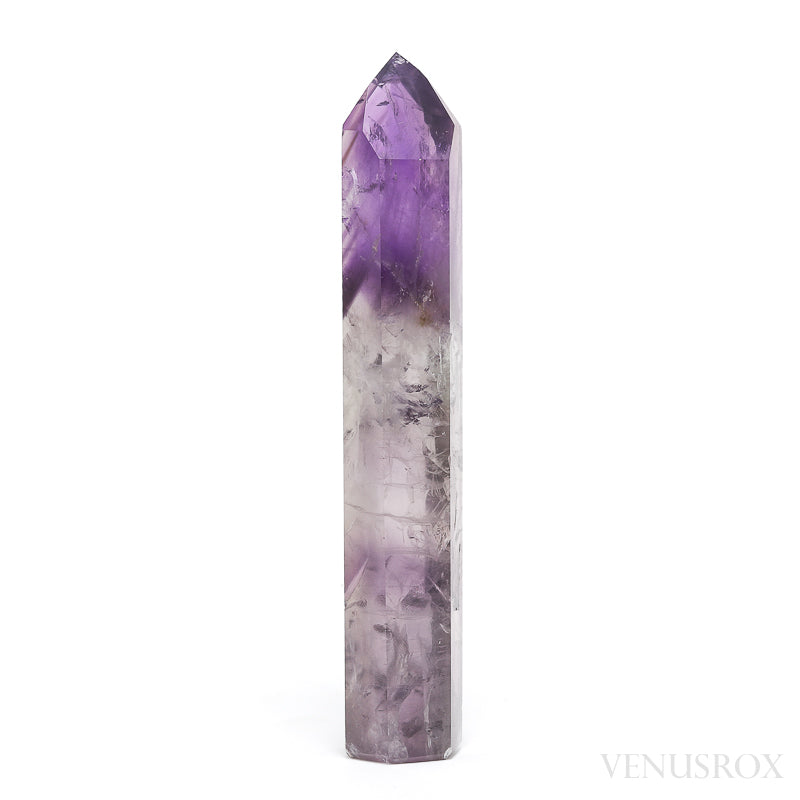 Amethyst Phantom Polished/Natural Point from the Quixaba Mine, Bahia, Brazil | Venusrox