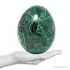 Malachite Polished Egg from the Democratic Republic of Congo | Venusrox