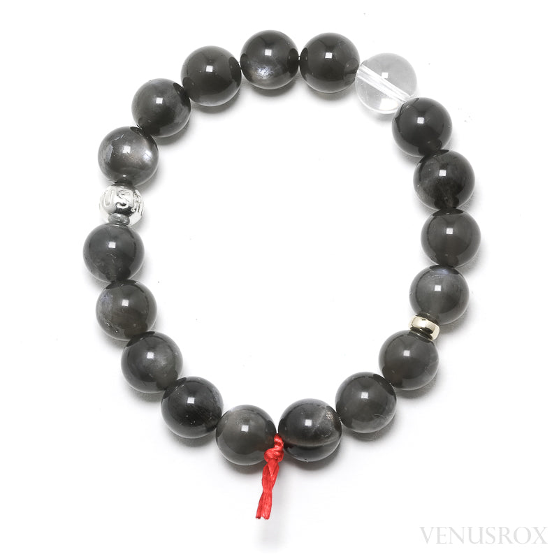 Grey Moonstone Bead Bracelet from India | Venusrox
