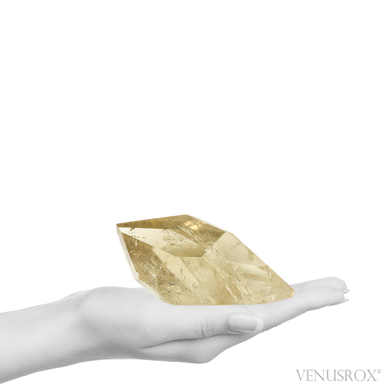 Natural Citrine Polished Crystal from Brazil | Venusrox