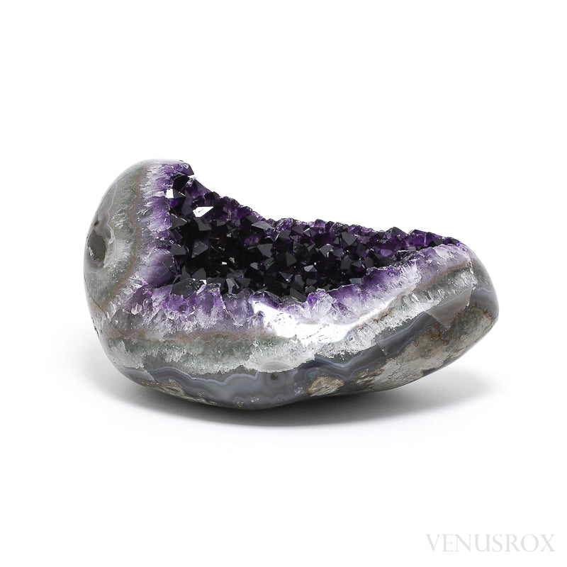 Amethyst with Agate Polished/Natural Cluster from Uruguay | Venusrox