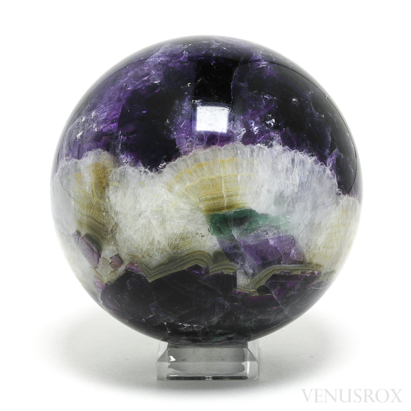 Fluorite Polished Sphere from Russia | Venusrox