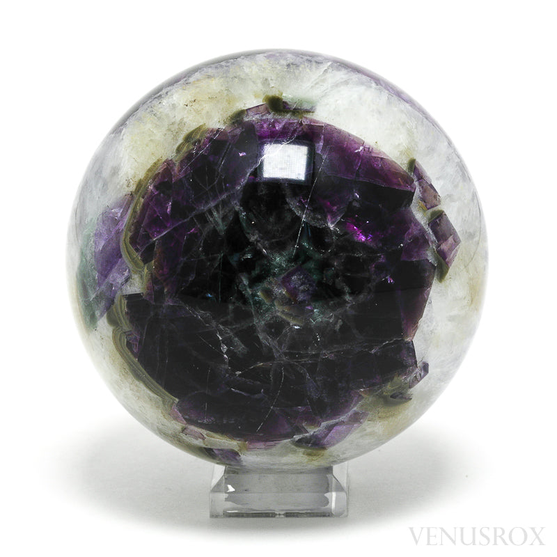 Fluorite Polished Sphere from Russia | Venusrox