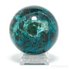 Chrysocolla with Cuprite Polished Sphere from Peru | Venusrox