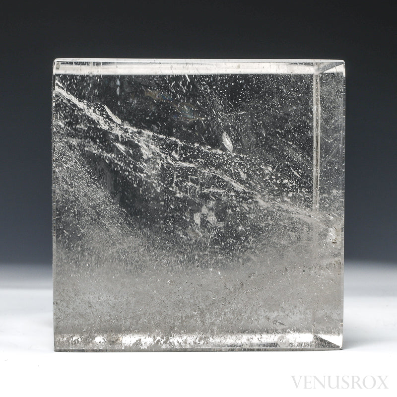 Clear Quartz Polished Cube from Brazil | Venusrox