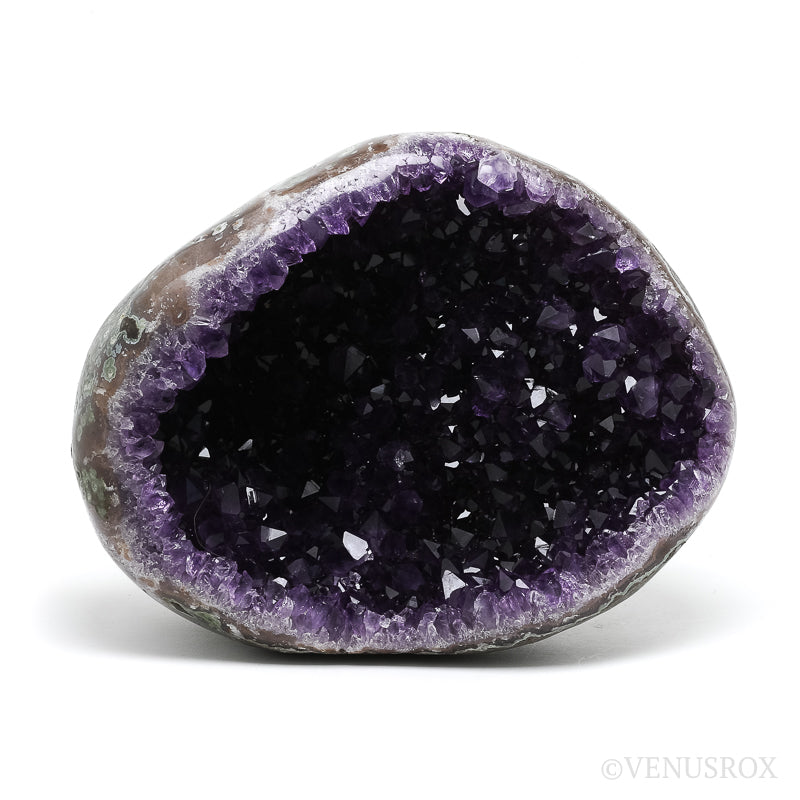 Amethyst with Agate & Matrix Part Polished/Part Natural Cluster from Uruguay | Venusrox