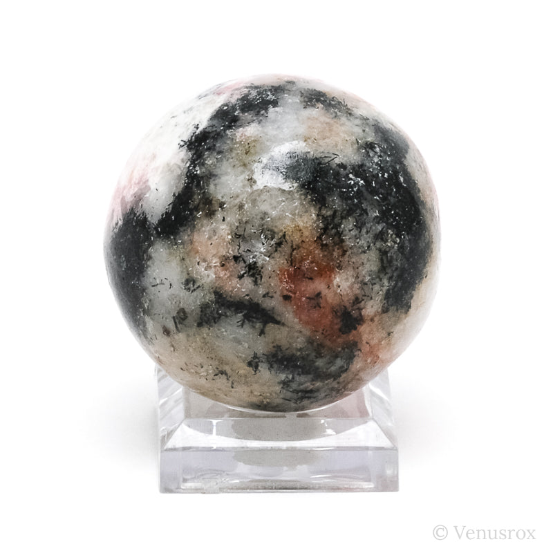 Tugtupite Polished Sphere from Nuuk, Greenland | Venusrox