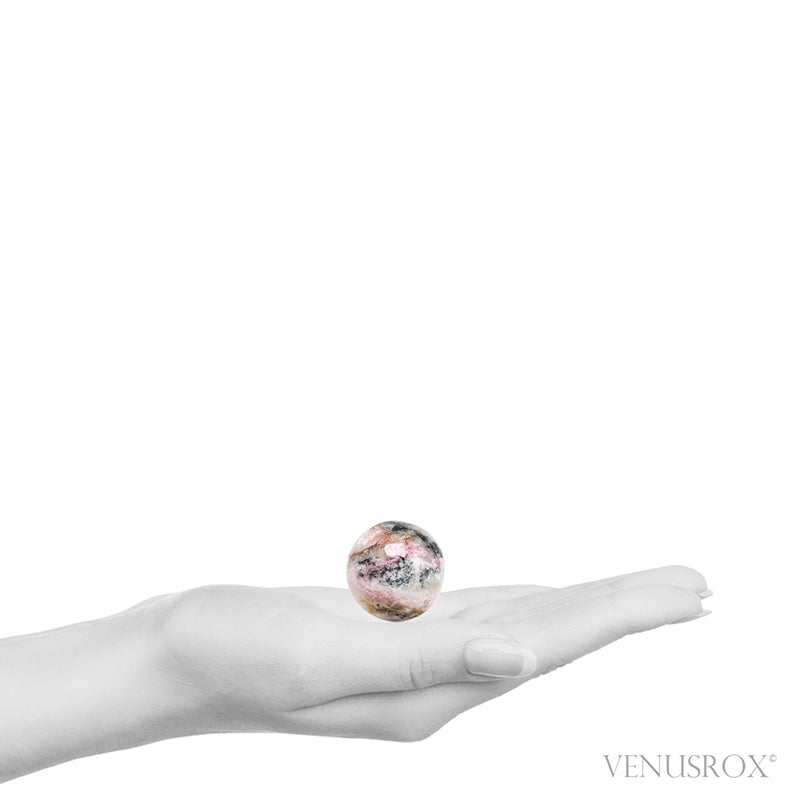 Tugtupite Polished Sphere from Nuuk, Greenland | Venusrox