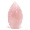 Rose Quartz Polished Flame from Brazil | Venusrox