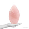 Rose Quartz Polished Flame from Brazil | Venusrox