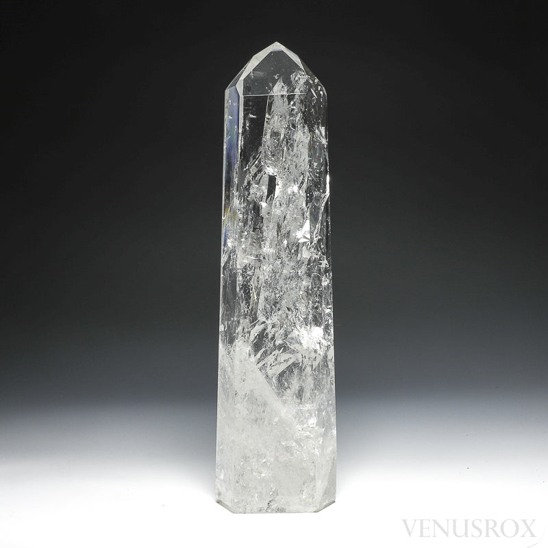 Clear Quartz Polished Point from Brazil | Venusrox