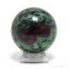 Ruby and Zoisite Polished Sphere from India | Venusrox