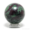 Ruby and Zoisite Polished Sphere from India | Venusrox