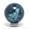Chrysocolla with Shattuckite Polished Sphere from Namibia | Venusrox