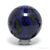 Azurite with Matrix Sphere from the Altai Mountains, Siberia, Russia | Venusrox
