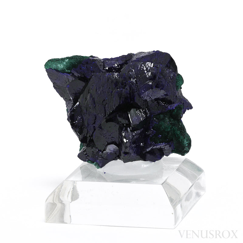 Azurite and Malachite Natural Crystal from the Millpillas Mine, Milpillas, Sonora, Mexico | Venusrox