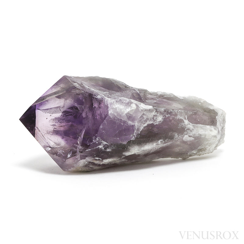 Amethyst Phantom Part Polished/Part Natural Point from Brazil | Venusrox