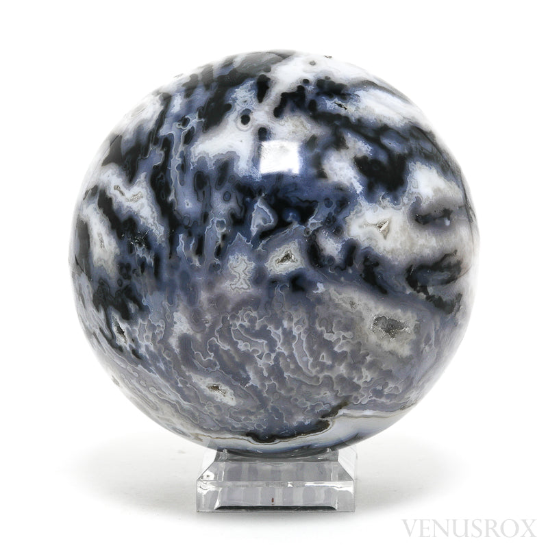 Agate with Quartz Polished Sphere from Uruguay | Venusrox