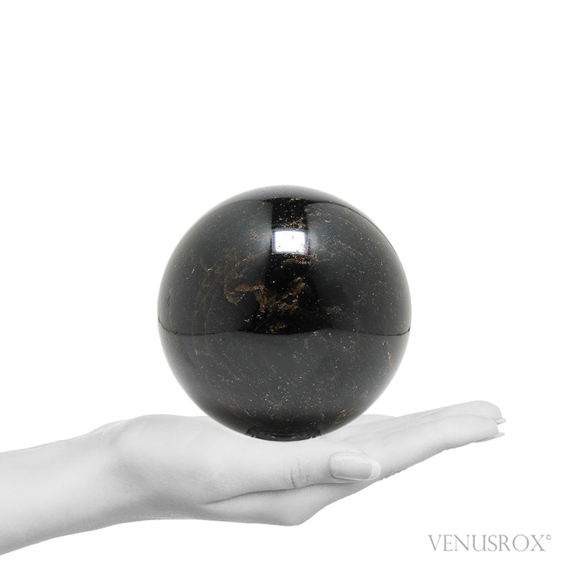 Star Almandine Garnet Polished Sphere from India | Venusrox