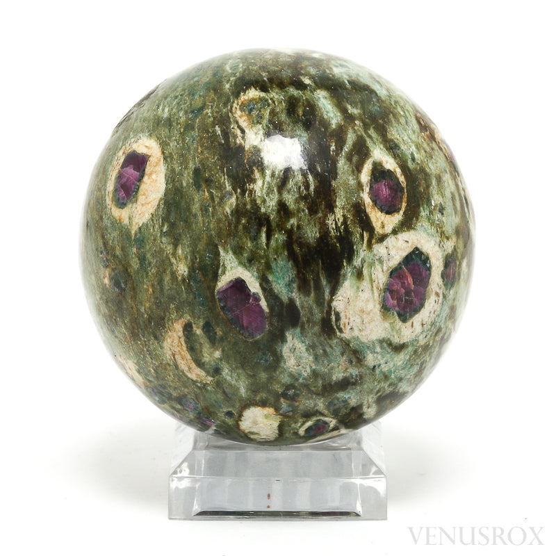 Ruby in Fuchsite Polished Sphere from India | Venusrox