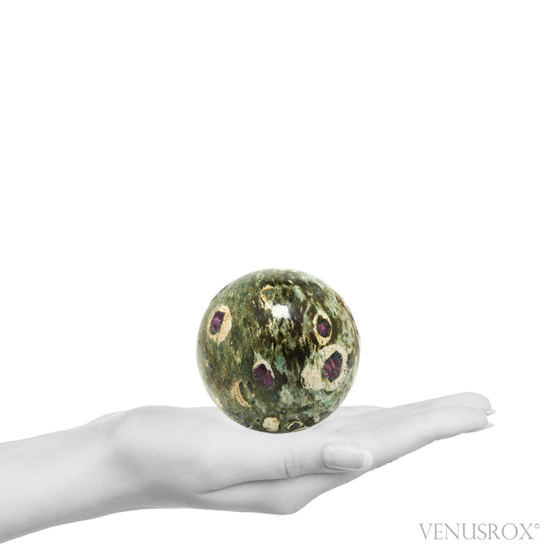 Ruby in Fuchsite Polished Sphere from India | Venusrox