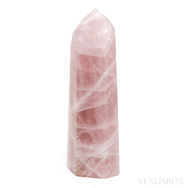 Rose Quartz Polished Point from Brazil | Venusrox