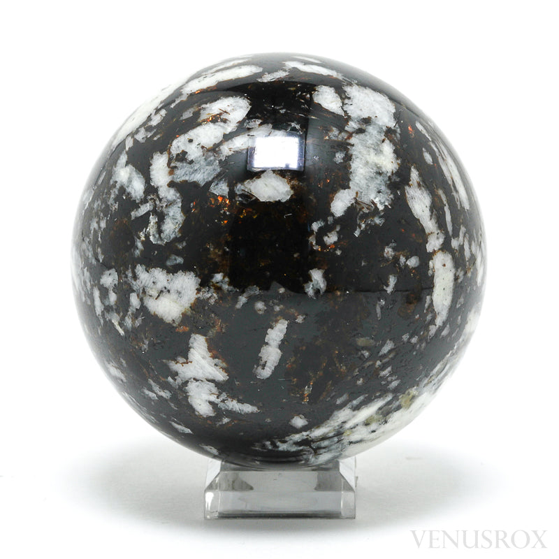 Astrophyllite Polished Sphere from the Kola Peninsula, Russia | Venusrox
