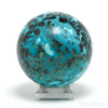 Chrysocolla with Cuprite & Malachite Polished Sphere from the Democratic Republic of Congo | Venusrox